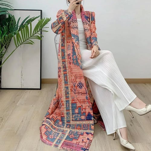 عباية 2025 مطوية مع وشاح وطباعة