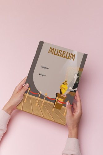 مطويه عن متحف بالانجليزي اول متوسط