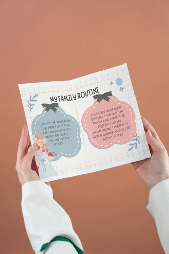 روتين العائله انجليزي