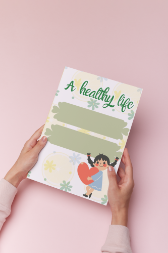 انجليزي حياة صحية ثالث ابتدائي نموذج ١