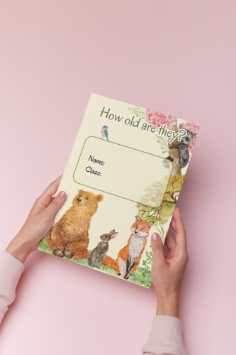 انجليزي اعمار الحيوانات اول متوسط