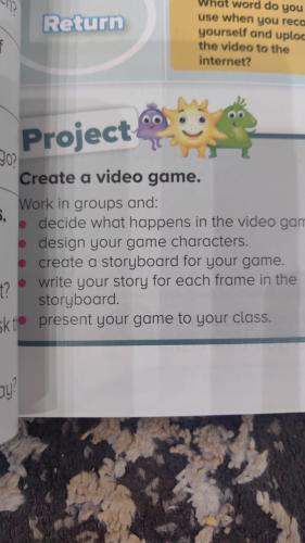 مشروع لعبه فيديو انجليزي