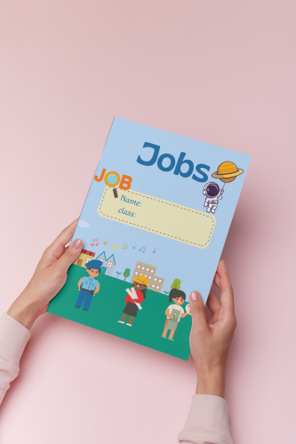 المهن بالانجليزي ثالث نموذج ١