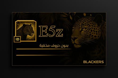 اسم (E5z) بدون أحرف مخفيه