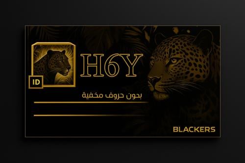 اسم (H6Y) بدون أحرف مخفيه