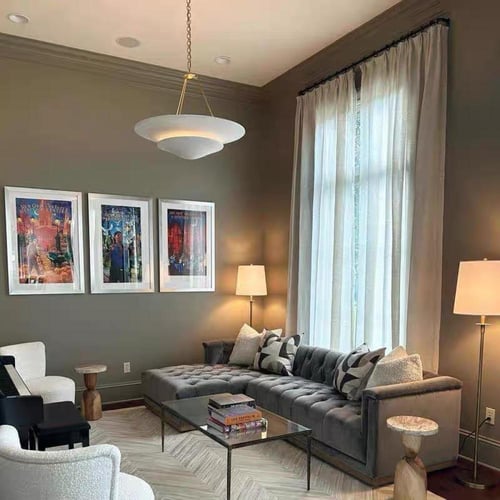 إنارة صحن الرخام