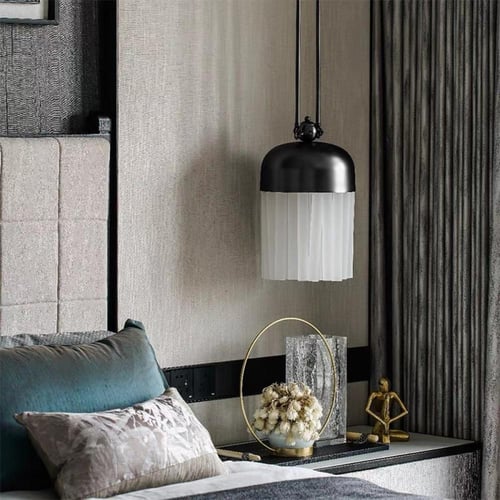 إنارة متدليه أسطوانات زجاجية