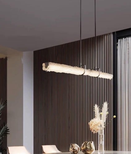 مودرن لايت / إضاءة أفقية زجاجية.