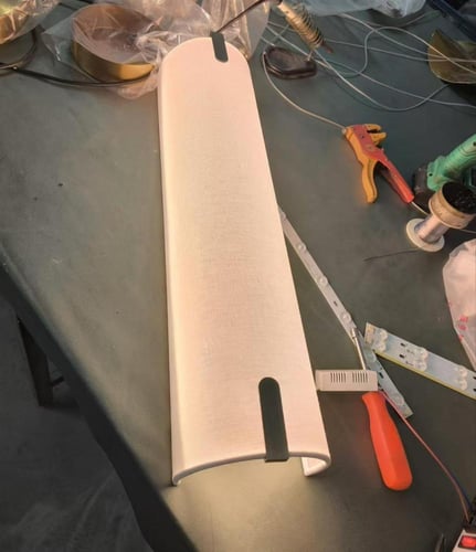 جدارية من القماش