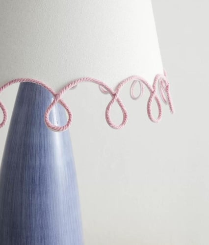 مصباح طاولة ديكوري اناقة ثلاثيه الألوان