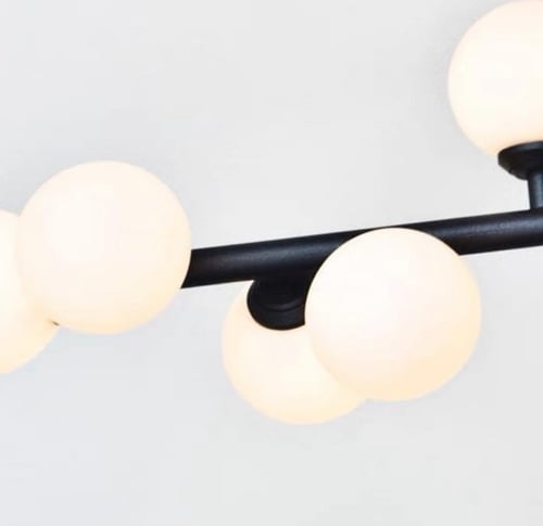 ثريا مستطيلة اضاءة كور متعددة