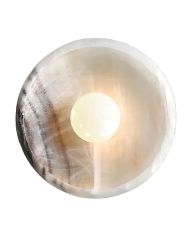 جدارية رخام دائرية