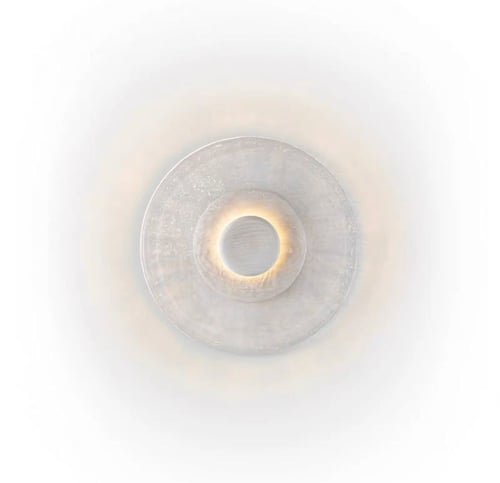 إنارة جدارية بقاعدة خشبية