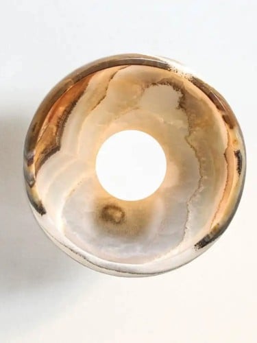 جدارية رخام دائرية