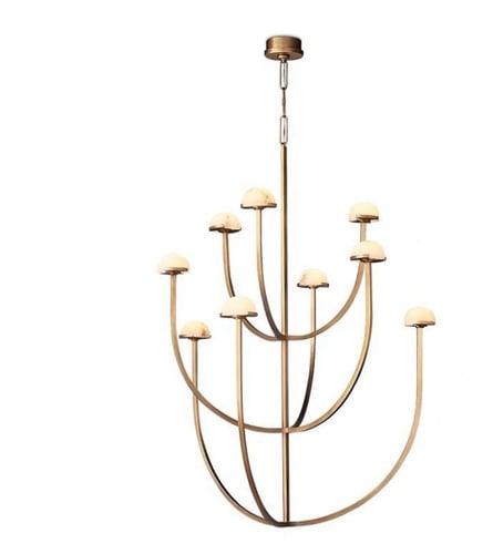 ثريا من النحاس مودرن