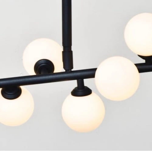 ثريا مستطيلة اضاءة كور متعددة