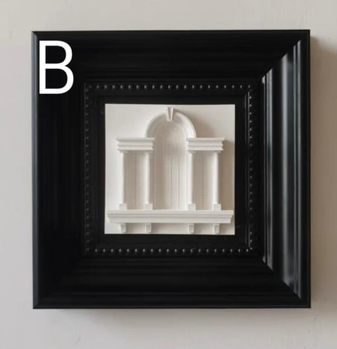 لوحة المجسمات الرومانية البارزة 3D / لوحة كلاسيك ف...