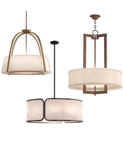 ثريا هندسية بطراز أميركي.