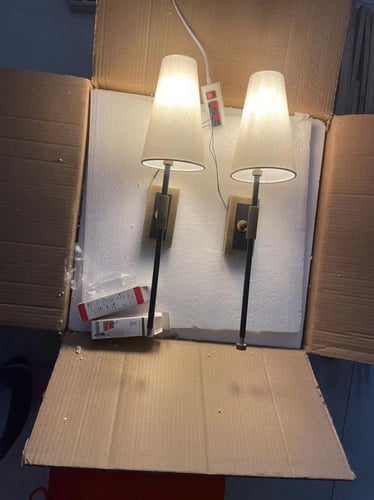 مصباح الجدار الأمريكي المعاصر