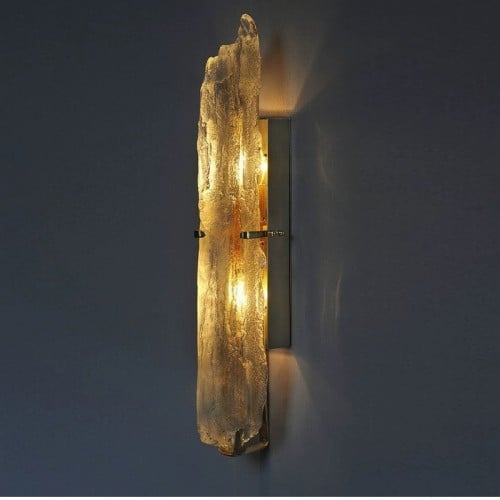 جدارية البريق الذهبي مستطيلة الشكل