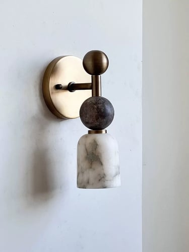 جدارية رخام بأشكال هندسية