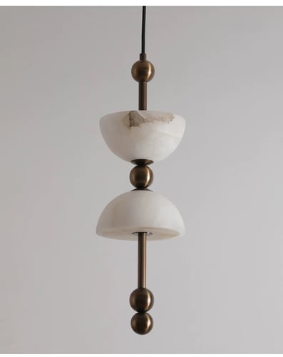 معلقات الرخام الدائرية