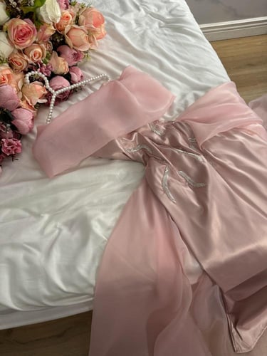 فستان تفته لمعه رااقي