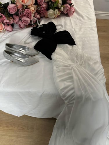 فستان اوفوايت شيفون ميلانو رااقي