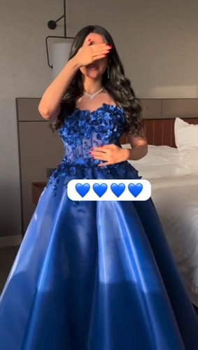 فستان نيلي ميكادو رااقي ساده كلوووش 6 متر