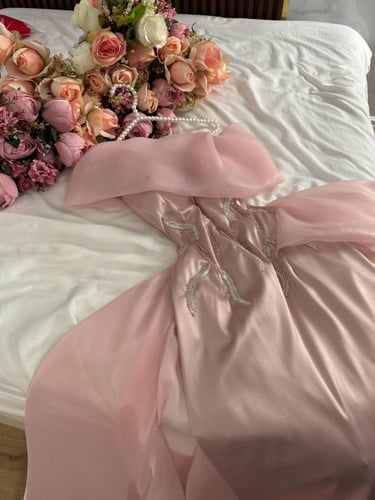 فستان تفته لمعه رااقي