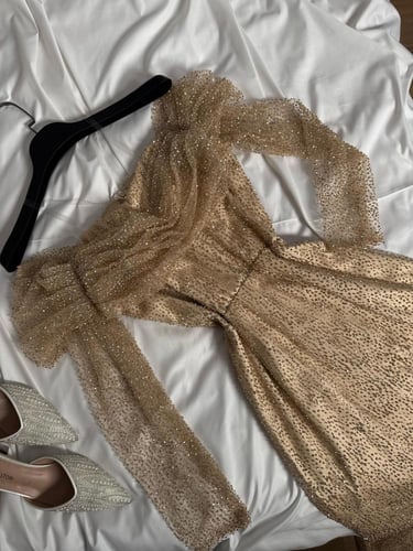 فستان أزهار