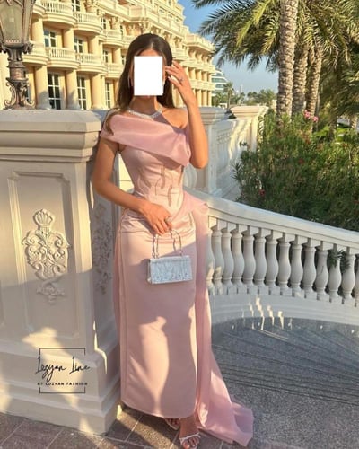 فستان تفته لمعه رااقي