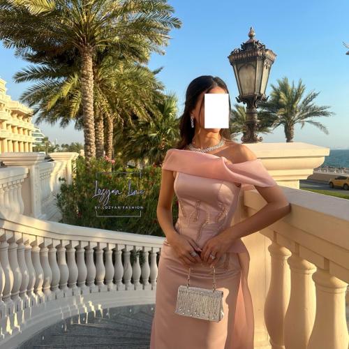 فستان تفته لمعه رااقي