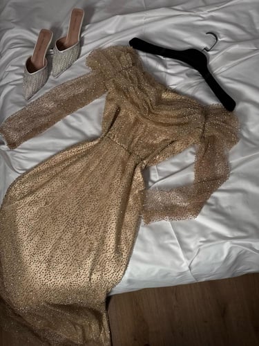 فستان أزهار