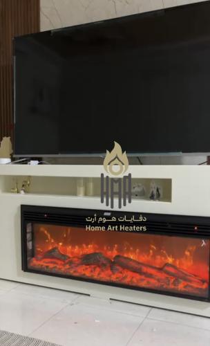 مكتبة خشبيه برف علوي