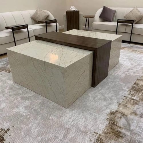 طاولة ضيافه بديل رخام