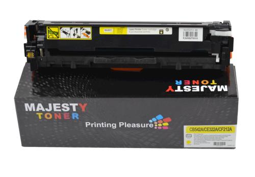 خرطوشة حبر ماجيستي أصفر CF212A/CE322A/CB542A لطابع...