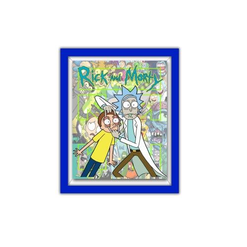 3D لوحة - Rick & Morty