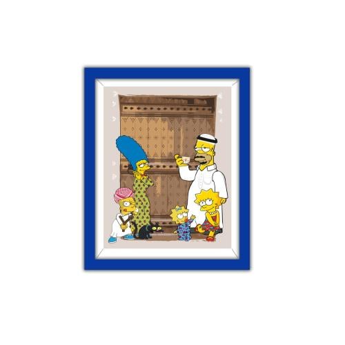 3D لوحة - The Arabic Simpson