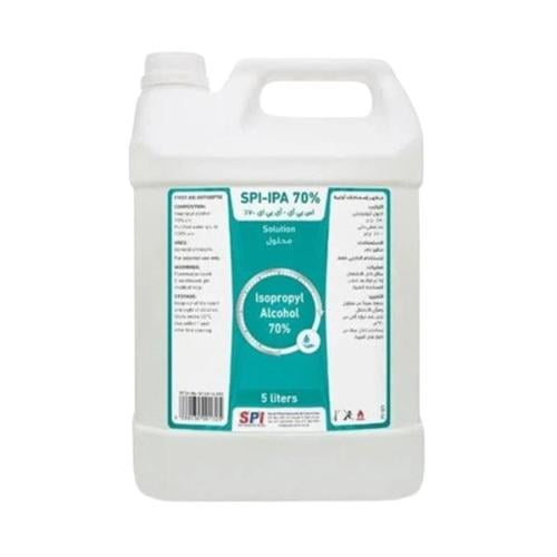 اس بي اي كحول معقم كحول ايزوبروبيل 70% معقم 5 لتر