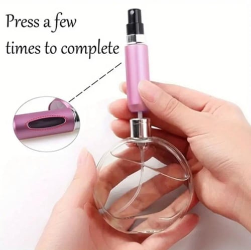 بخاخ العطر المحمول القابل لإعادة التعبئة