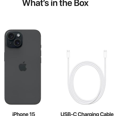 ايفون 15 256GB اسود حاسبات العرب