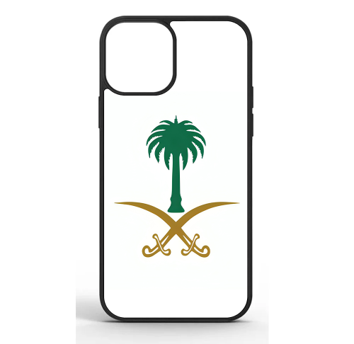 غلاف جوال مطبوع سيفين ونخلة