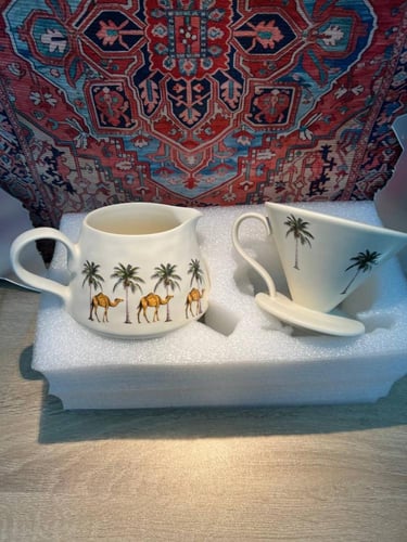 سيرفر وقمع قهوة