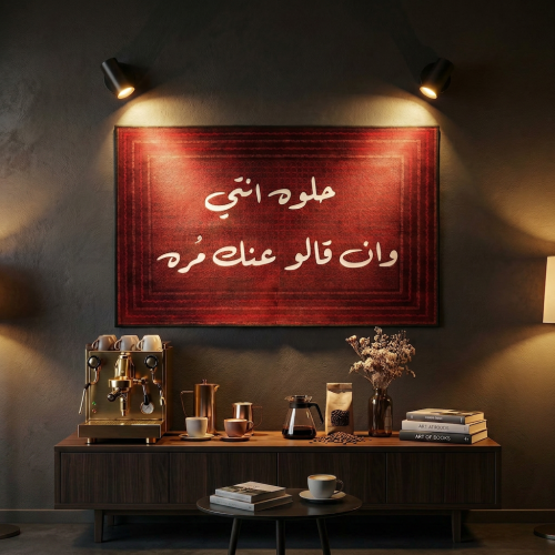 سجاد قهوة حلوه انتي وان قالو عنك مره ☕️