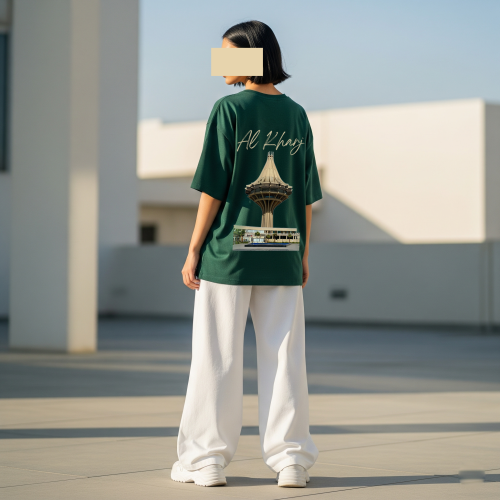 تيشيرت اوفر سايز طباعة الخرج