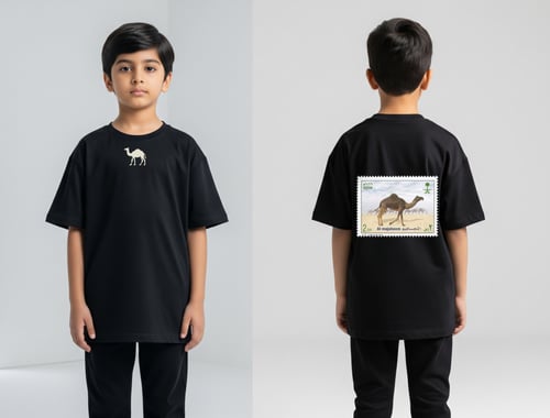 تيشرتات أوفر سايز اليوم الوطني جمل