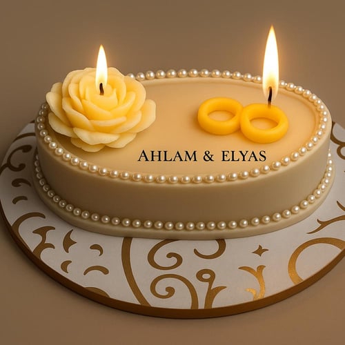 شمعة …. العروسة