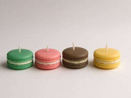 شمعة الماكرون اللذيذة ,