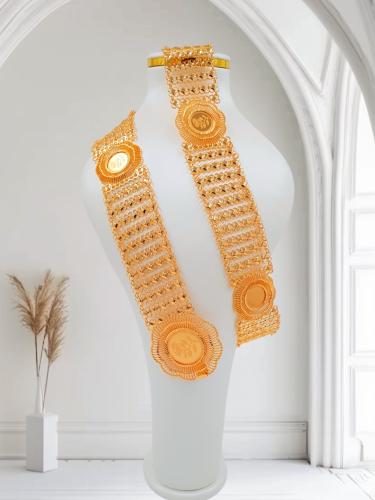 حزام السبيكه مطلي ذهب عيار 21